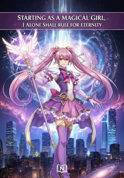 Starting as a Magical Girl, I Alone Shall Rule for Eternity novel cover