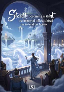 Steadily becoming a saint, the immortal officials hired me to tend the horses novel cover