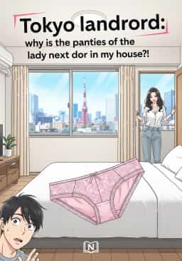 Tokyo landlord: why is the panties of the lady next door in my house?! novel cover